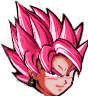 Cải trang Black Goku Rose